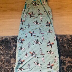 Posh Peanut Sleeveless Sleep Bag Bamboo Double Zipper Sleepsack (6-18 Months)